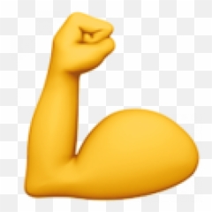 Flex Emoji Transparent Transparent - Biceps Emoji Png,Flex Emoji Transparent