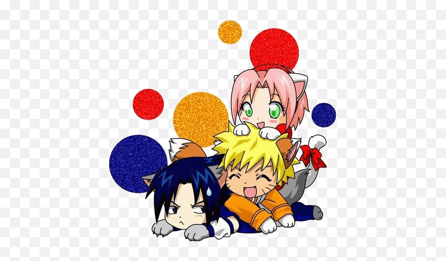 Glitter Gif Picgifs Naruto 0610987 - Team 7 Naruto Cute Chibi Emoji,Naruto Emoticon