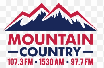 Mountain Country Radio Logo Pnglib U2013 Free Png Library - Mountain Country Emoji,Mountain Emoji Transparent