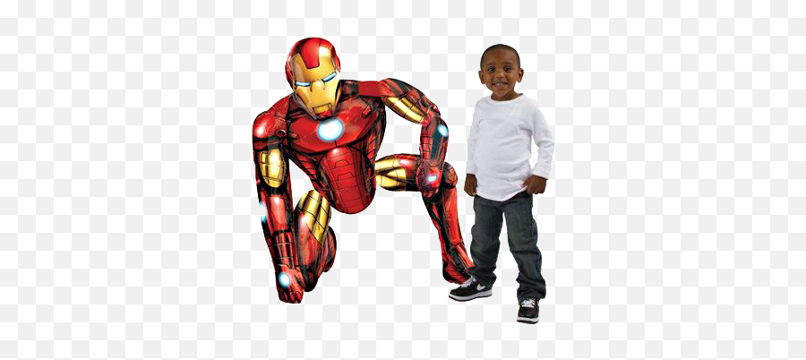 Iron Man Foil Airwalker Balloon Emoji,Ironman Emoji