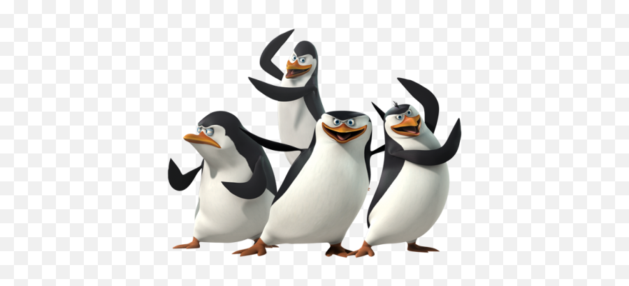 Madagascar Penguins Png Image Penguins Madagascar Funny - Rico Penguins Of Madagascar Png Emoji,Penguins Emoticons