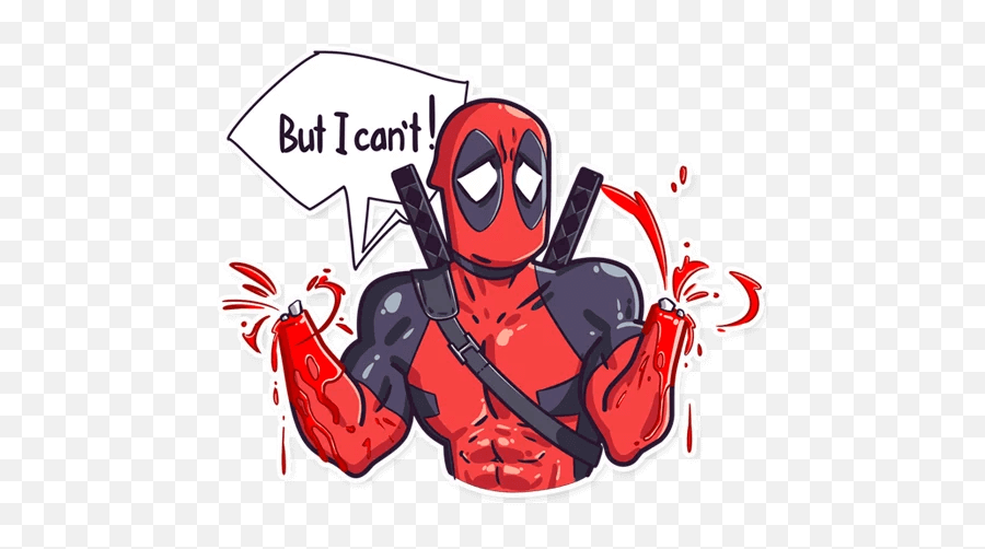 Deadpool Comic Sticker Pack For - Deadpool Stickers For Whatsapp Emoji,Marvel Emoji App