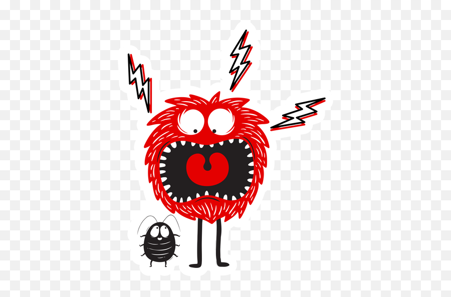 Red Monster Scared - Dot Emoji,Emoji Pop Man Boat Tiger Red Monster Scared - Dot Emoji,Emoji Pop Man Boat Tiger