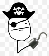 Pirate - Pirate Poker Face Emoji,Pirate Emoji