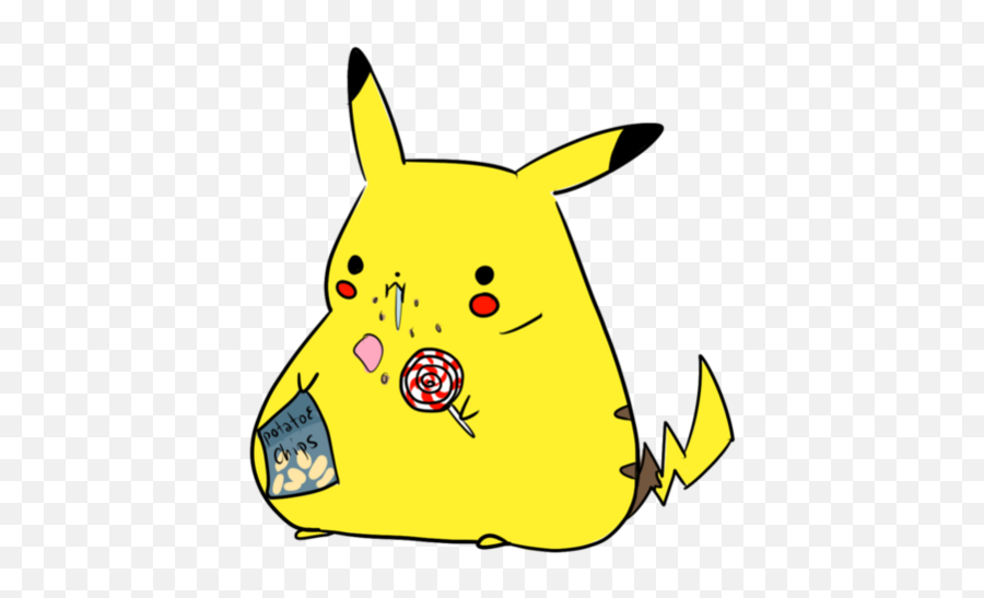 Free Pikachu Download Free Clip Art Free Clip Art On - Fat Pikachu Png Emoji,Pikachu Face Emoji