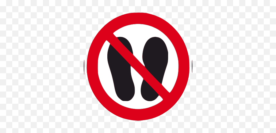 Gtsport - Do Not Walk Or Stand Here Signs Emoji,Shadman Emoji Movie