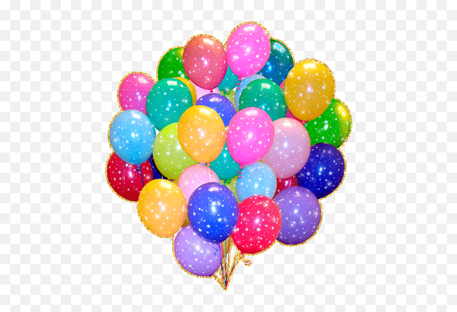 Gif Balloons For Birthday Or Other Celebrations 60 Gifs Emoji,Party Balloon Emoticons