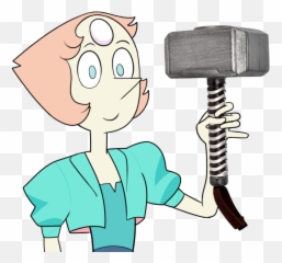 Guess Shes Thor Now - Steven Universe Hammer Emoji,Steven Universe Amethyst Emoticon