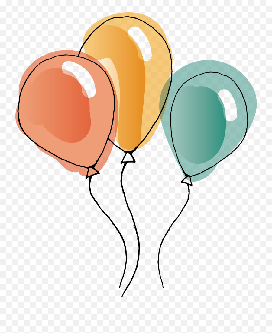 Download Watercolor Balloon Vector Painting Download Hd Png - Transparent Background Balloon Vector Emoji,Sadface Begging Emoticon