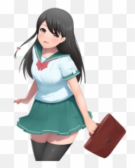 Emoemotionalpicturegirldrinking - Free Image From Cartoon Japanese Cute Girl Emoji,Music Emotion Uniform