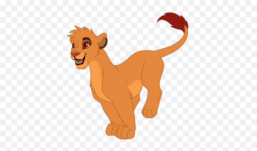 Nadia Az The Lion King - Drawing Lion King Cubs With Tuft Emoji,Live Action Lion King Needs More Emotions In Faces
