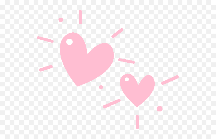 Red Heart Emoji Aesthetic - Novocomtop Stickers Png Cute Transparent,Pink Emojis Aesthetic