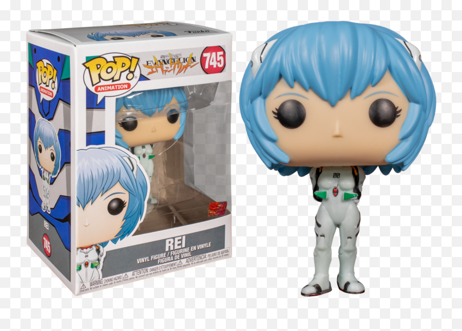 Neon Genisis - Funko Rei Ayanami Emoji,Emoji Stickers And Candy Box 36ct