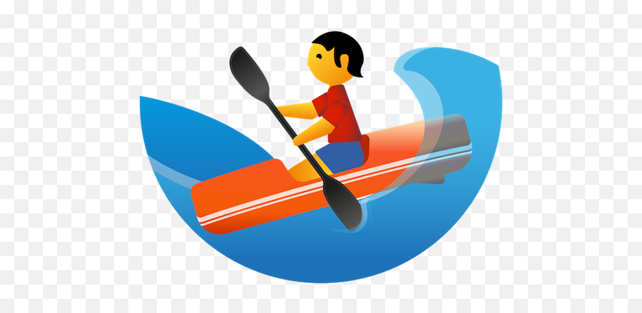 Water Sports Stickers For Imessage By Vorm - Rowing Emoji,Canoe Emojis