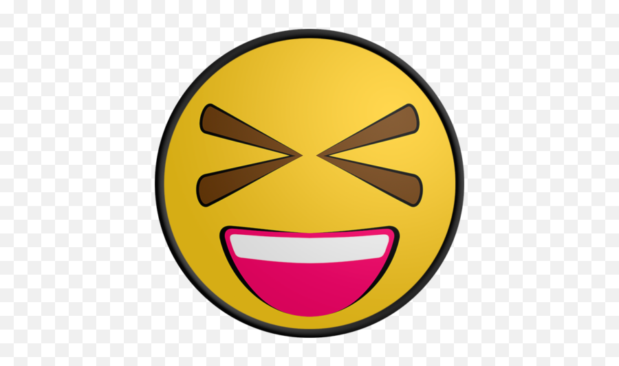 Download Hd Xd Emoji Source - Wide Grin,X D Emoticon
