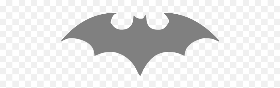 Gray Batman 19 Icon - Batman Logo Emoji,Bat Symbols And Emoticons For Fb
