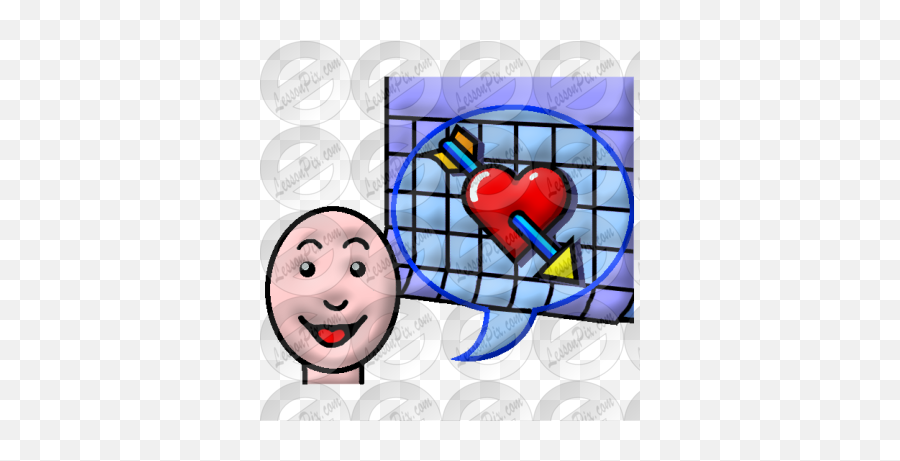 Happy Valentines Day Picture For - Happy Emoji,Valentine's Day Emoticon