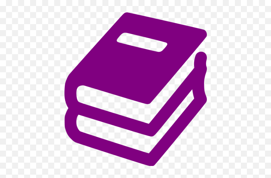 Purple Book Stack Icon Emoji,Stack Of Books Emoticon