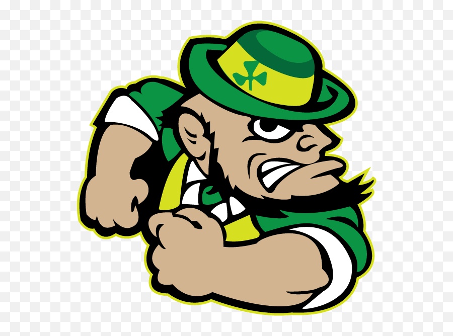 Leprechaun Clipart Notre Dame - Notre Dame Fighting Irish Mascot Emoji,Notre Dame Emoji