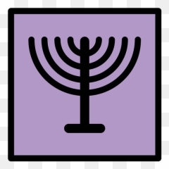 Menorah Emoji Clipart Free Download Transparent Png - Temple Menorah,Jewish Emojis Png