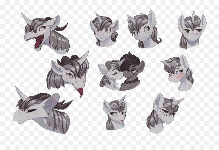 Nsilverdraws Derpibooru - Supernatural Creature Emoji,Noctis Colors And Emotions