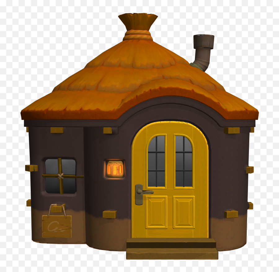 Mysterious New Villager House - Flip Acnh House Emoji,Animal Crossing Shaking Emotion