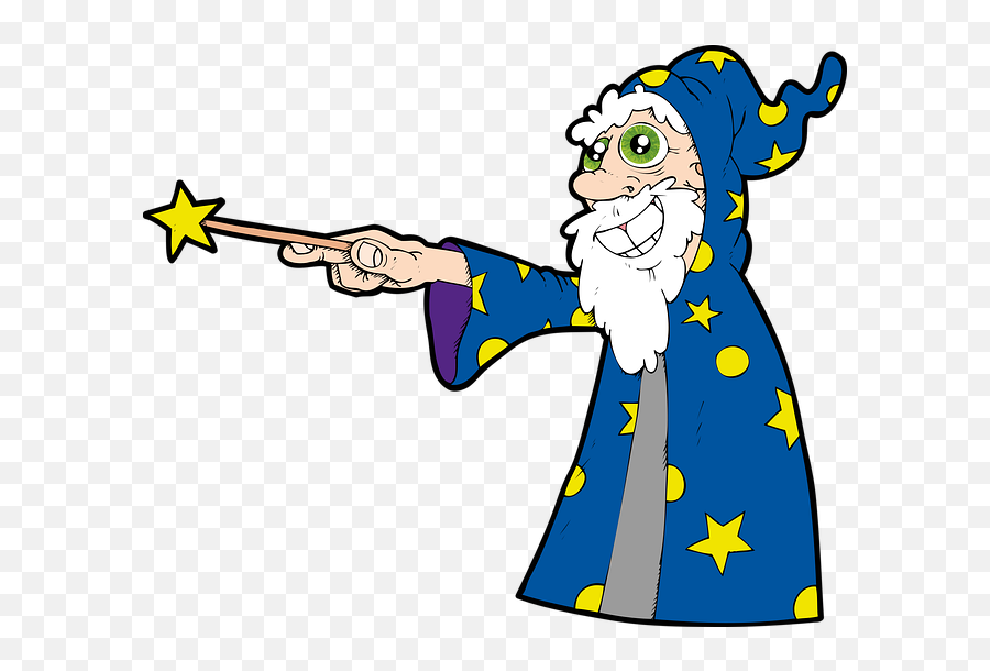 Free Photo Wizard Magic Magician Character Fantasy Wand Emoji,Black ...