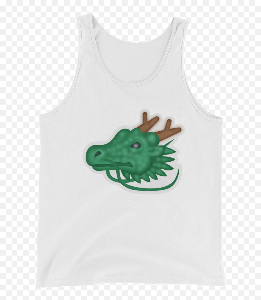 Emoji Tank Top - Sleeveless,Dragon Emoji