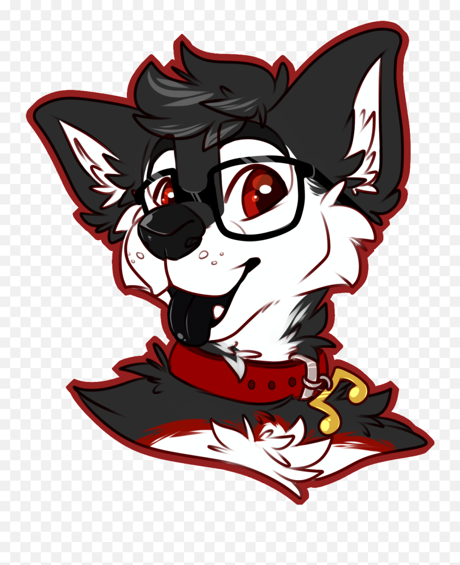 Zitothehusky Headshot By Thetracker - Fur Affinity Dot Net Emoji,Husky Emojis