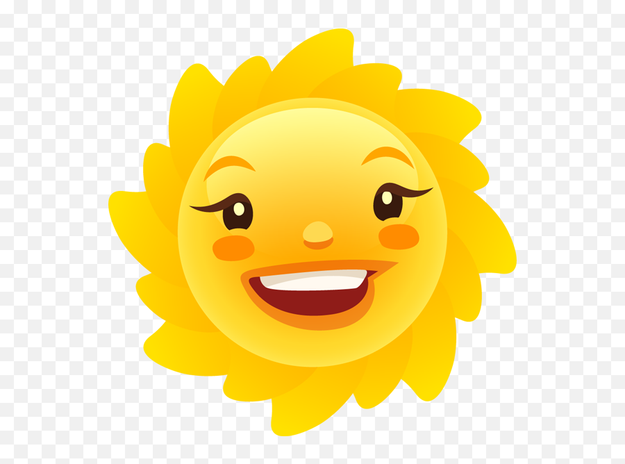 Telegram Sticker From Collection Sun Emoji,Sun Emoji