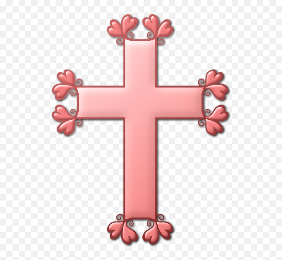 Pinksymbolcross Png Clipart - Royalty Free Svg Png Emoji,Crucifixion Emoji
