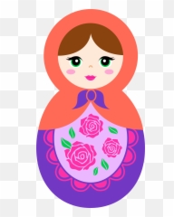 Doll Clipart Doll Sick Doll Line Drawing - Russian Doll Clipart Png Emoji,Japanese Dolls Emoji