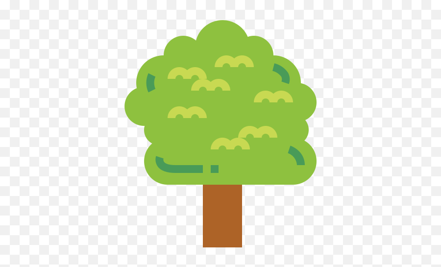 Linden - Free Nature Icons Emoji,B;ush Emoji