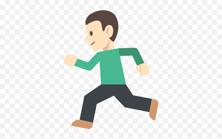 Person Running Light Skin Tone Emoji Images Download,Emoji Man Full Body Copy And Paste