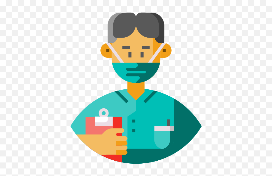 Male Nurse Avatar People Free Icon - Male Nurse Icon Png Emoji,Nurse Emoticons Free