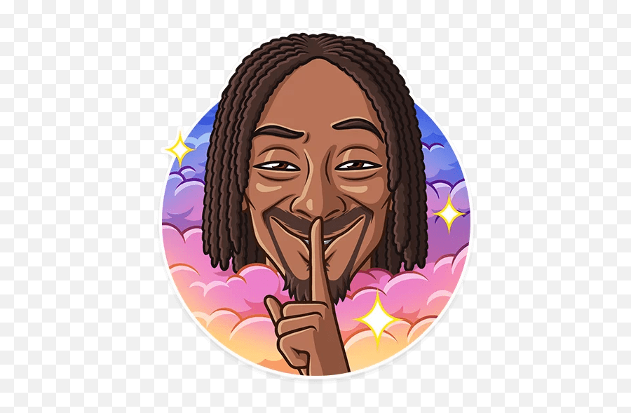 Snoop Dogg - Telegram Sticker For Adult Emoji,Emoticon Snoop Dogg