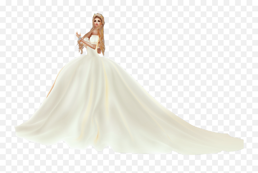 Girl 3dgirl Princess Bride Gowns - Floor Length Emoji,Princess Bride Emoji