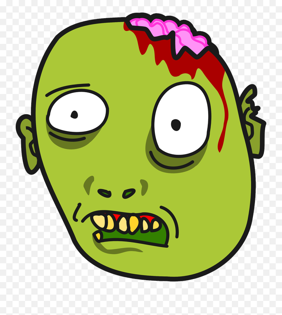 Emoji U2013 Sayfa 4 U2013 Vividfun - Cartoon Zombie Head Transparent,Hairdryer Emoji