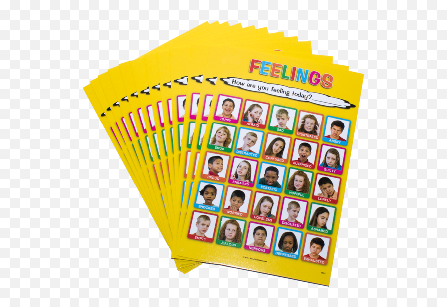 How Are You Feeling Today Mini Poster Set Of 12 - Feelings Poster Emoji,Emotions In Spanish