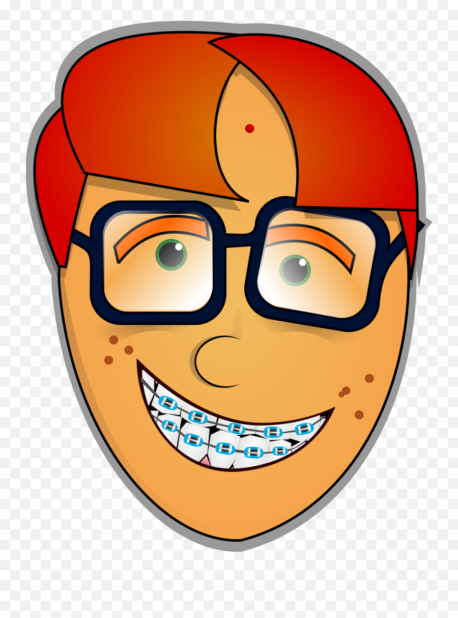 Nerdemoticoneyeglassessmartexpression - Free Image From Cartoon Nerdy Face Emoji,Nerdy Glasses Emoji