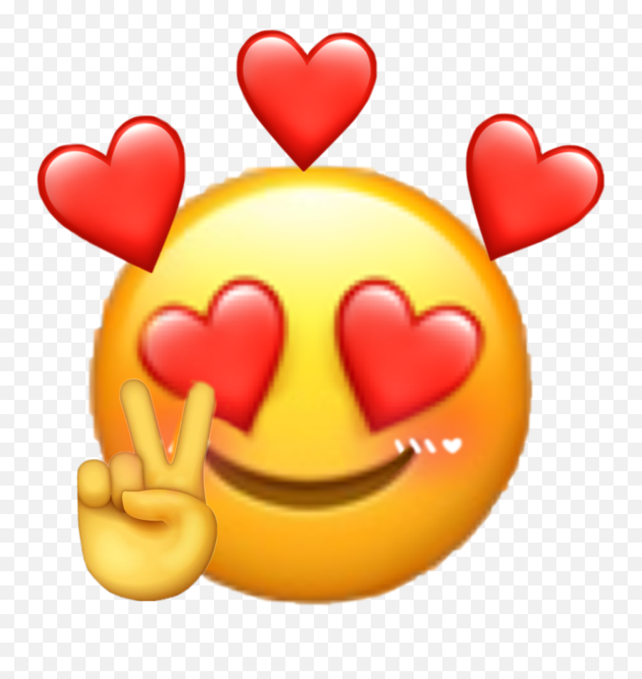 Emoji Heart Yay I Hope You Like Sticker By Beeniefluf - Sticker Picsart Emoji In Love,Emoticon For Hope