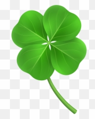 Transparent 4 Leaf Clover Png - Clover Png Emoji,Emojis Png Clover