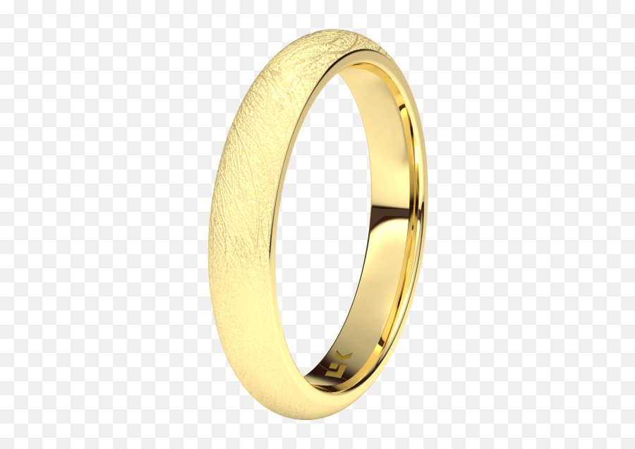 Alianza De Oro Amarillo De 9k 3 - Wedding Ring Emoji,Emojis Boda Novios Anillo