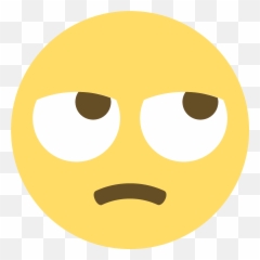 Face With Rolling Emoji - Roll Eyes Emoji Black Background,Big Eyes Smiley Emoji