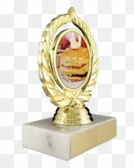 Pancake Trophy On Marble Base - Antique Emoji,Patrick Steware Emoji Movie