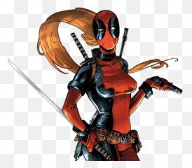 Lady Deadpool Stickers - Lady Deadpool Full Body Emoji,Deadpool Poster Emojis