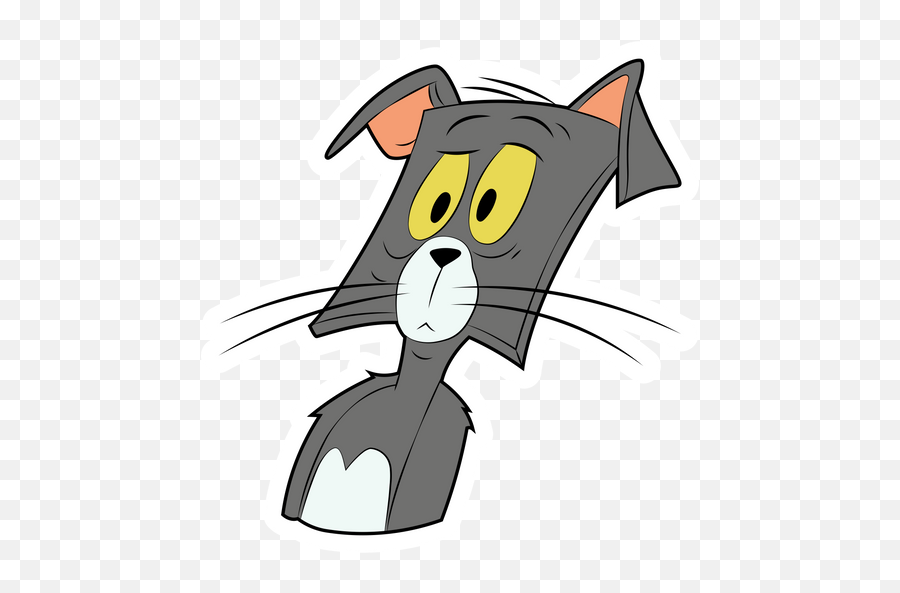 Pin - Flat Tom And Jerry Emoji,Tom And Jerry Emotions