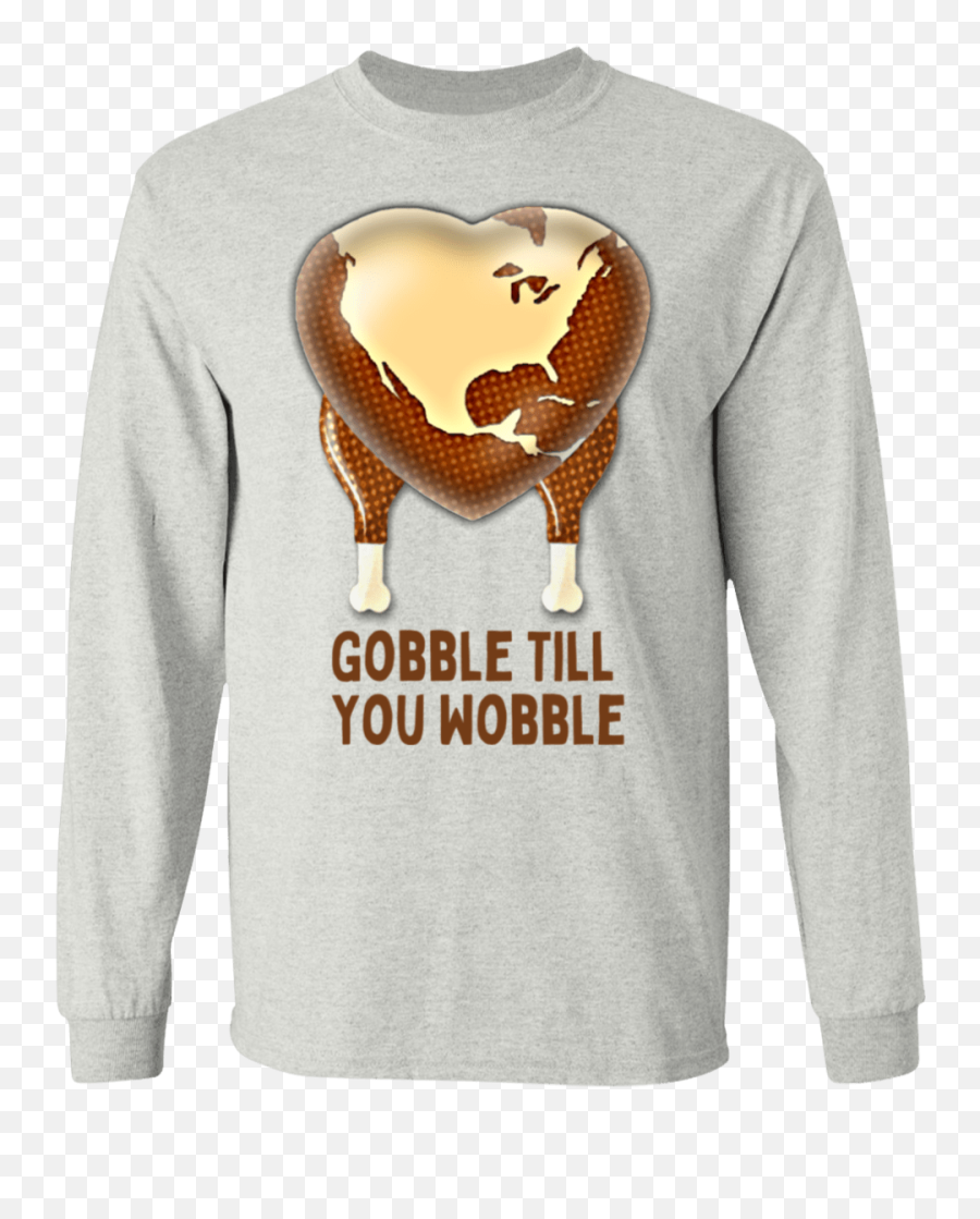 Gobble Till You Wobble Thanksgiving Long Sleeve Ultra Cotton T - Shirt Gymnastics Coach Shirts Emoji,Emojis Tumblr School