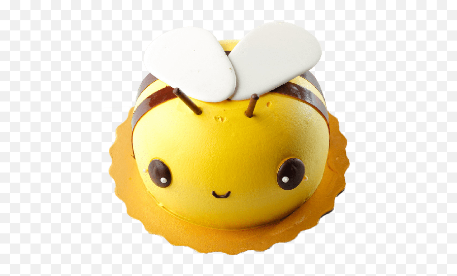 Bakery Little Bee Cake - Happy Emoji,Emoticon For Kimchi