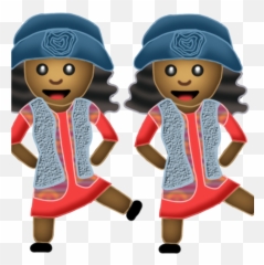 5 - Sister Emojis Transparent Png Free Download On Tpngnet Twin Emoji Black,Download Emojis Pictures Free